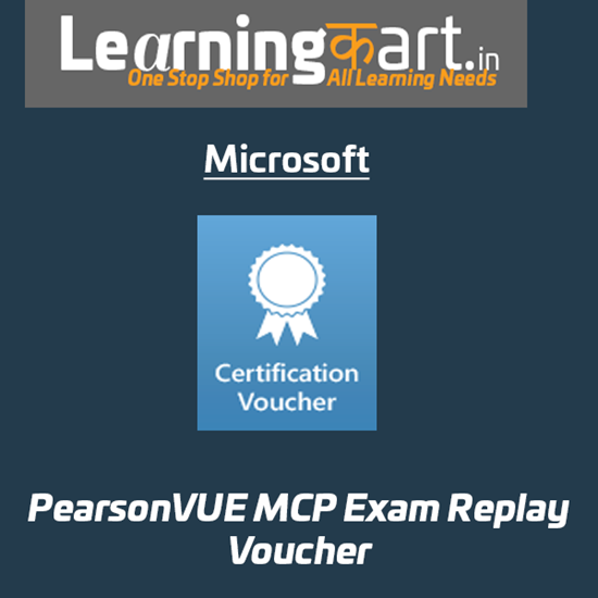 PearsonVUE MCP Exam Replay Voucher 